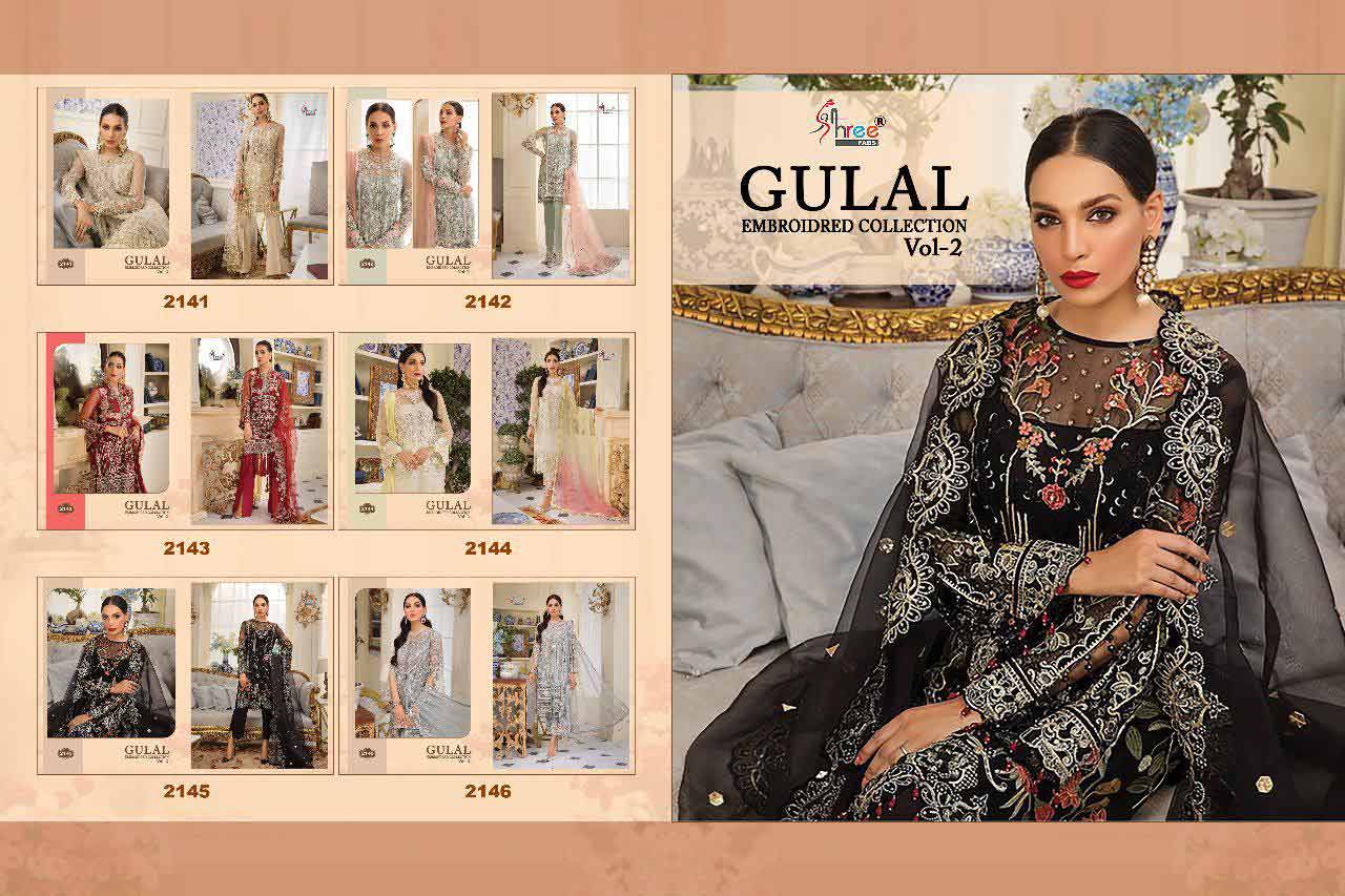 Shree Fab Gulal Vol 2 Heavy Embroidered Collection Shree Fab Gulal Vol 2 Heavy Embroidered Collection